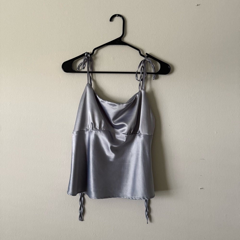 Topshop Silk Top